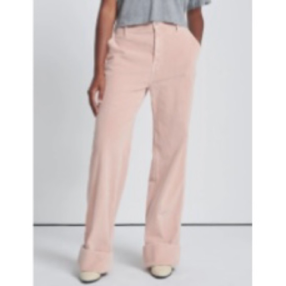 7 for All Mankind CORDUROY EASY TROUSER  women’s size 32 - Picture 12 of 12